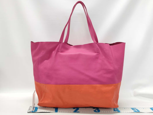 CELINE Horizontal Cabas Two-Tone Tote Bag