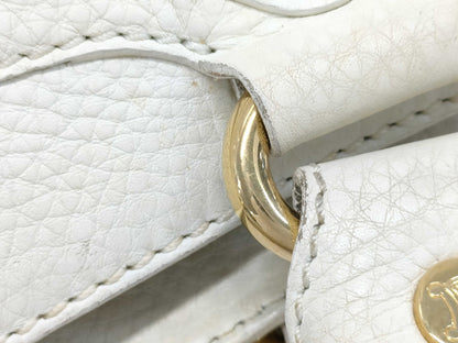 CELINE Boogie Bag Triomphe Leather Handbag