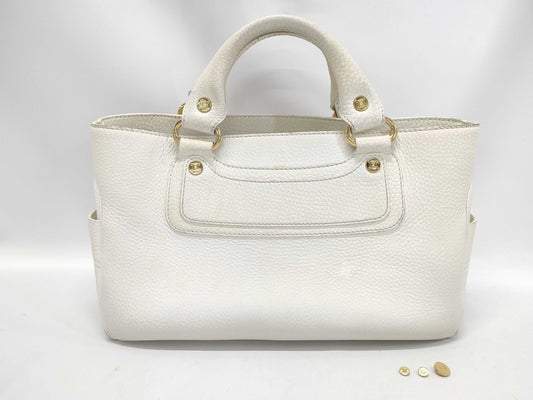 CELINE Boogie Bag Triomphe Leather Handbag