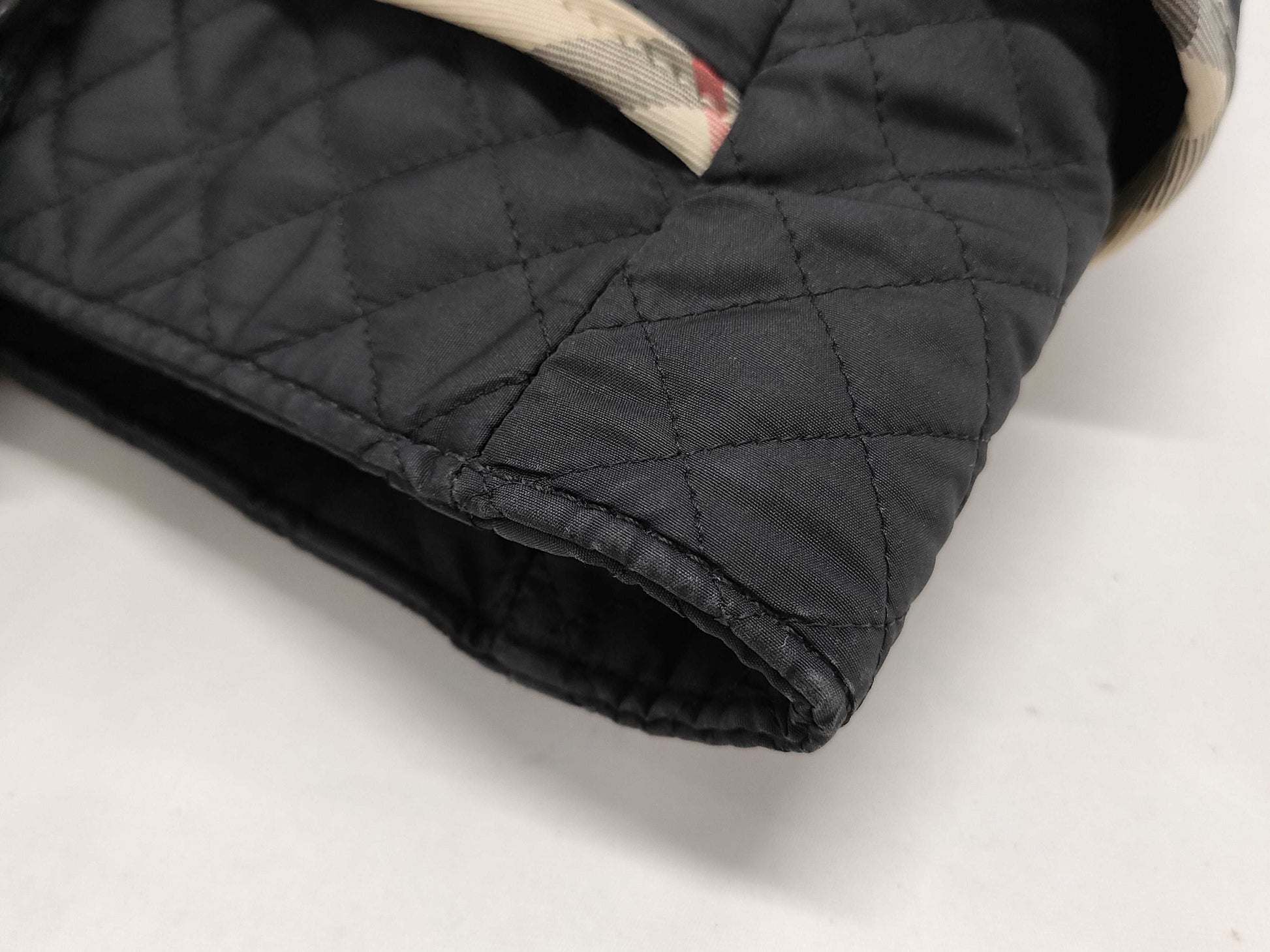 BURBERRY Nova Check Quilted Mother's Bag Tote Bag