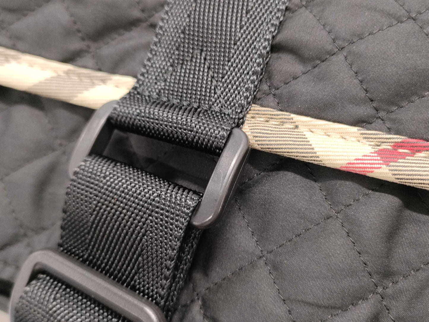 BURBERRY Nova Check Quilted Mother's Bag Tote Bag