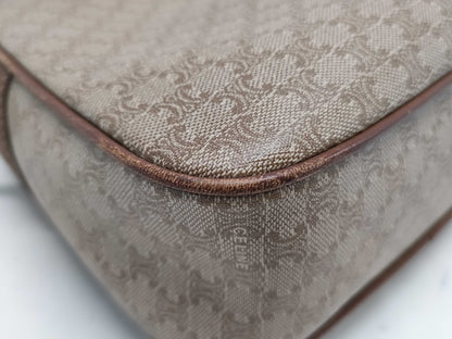 CELINE Macadam PVC Triomphe Shoulder Bag