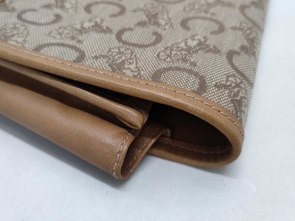 CELINE C Macadam PVC Carriage Hardware Second Bag Clutch Bag