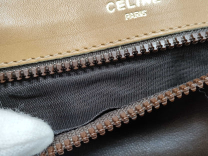 CELINE C Macadam PVC Carriage Hardware Second Bag Clutch Bag
