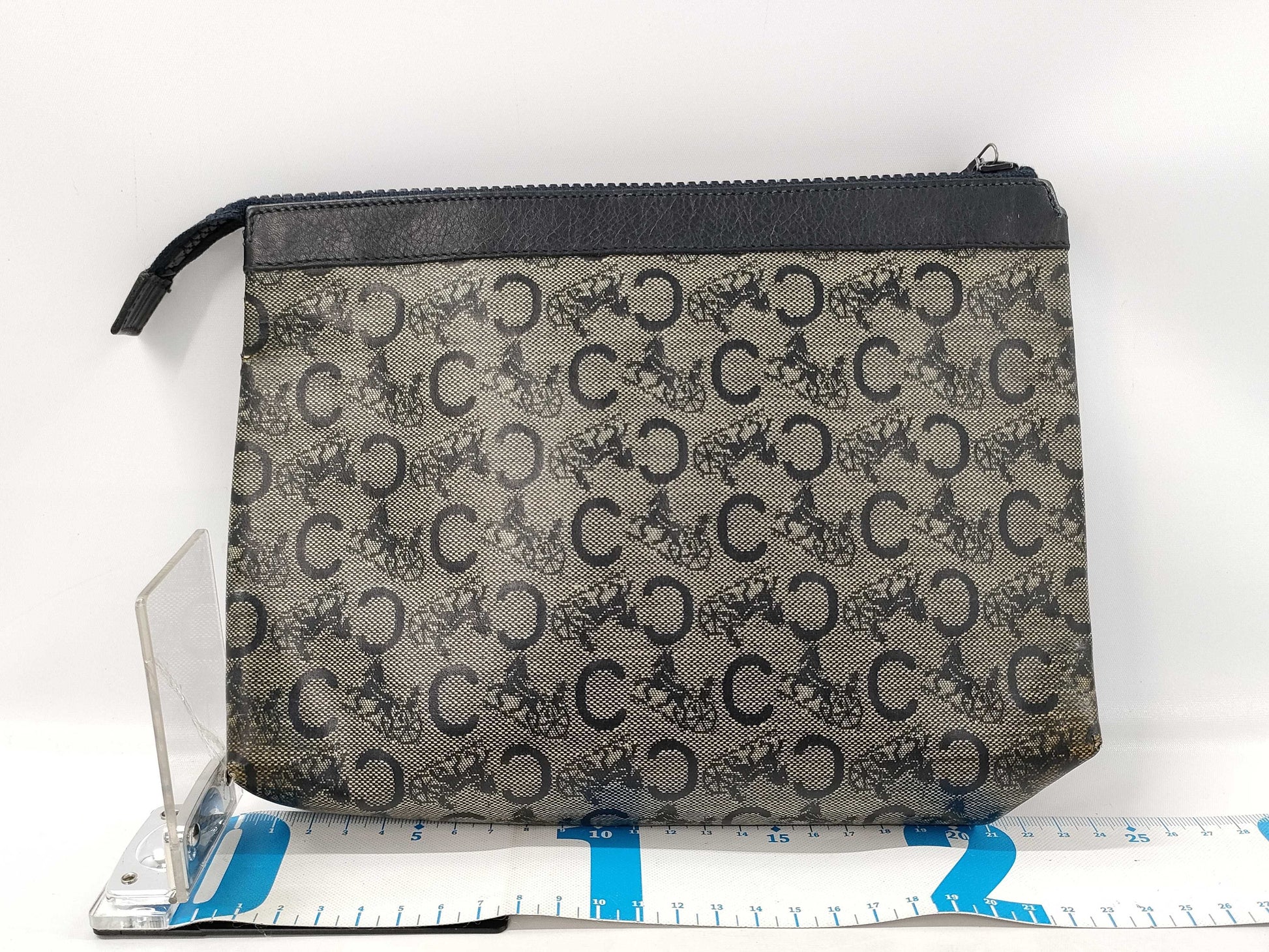 CELINE Carriage C Macadam Second Bag PVC Clutch Bag Second Bag
