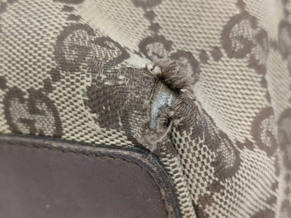 GUCCI 31243 GG Canvas Tote Bag