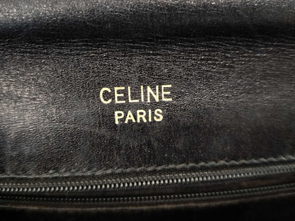 CELINE Carriage Hardware Leather Shoulder Bag