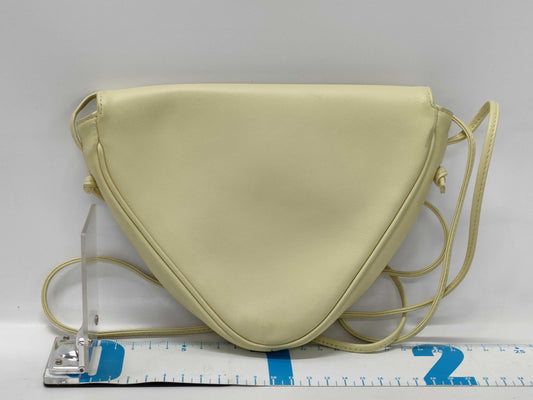 CELINE Triangle Logo Leather Shoulder Bag W-CU-3252