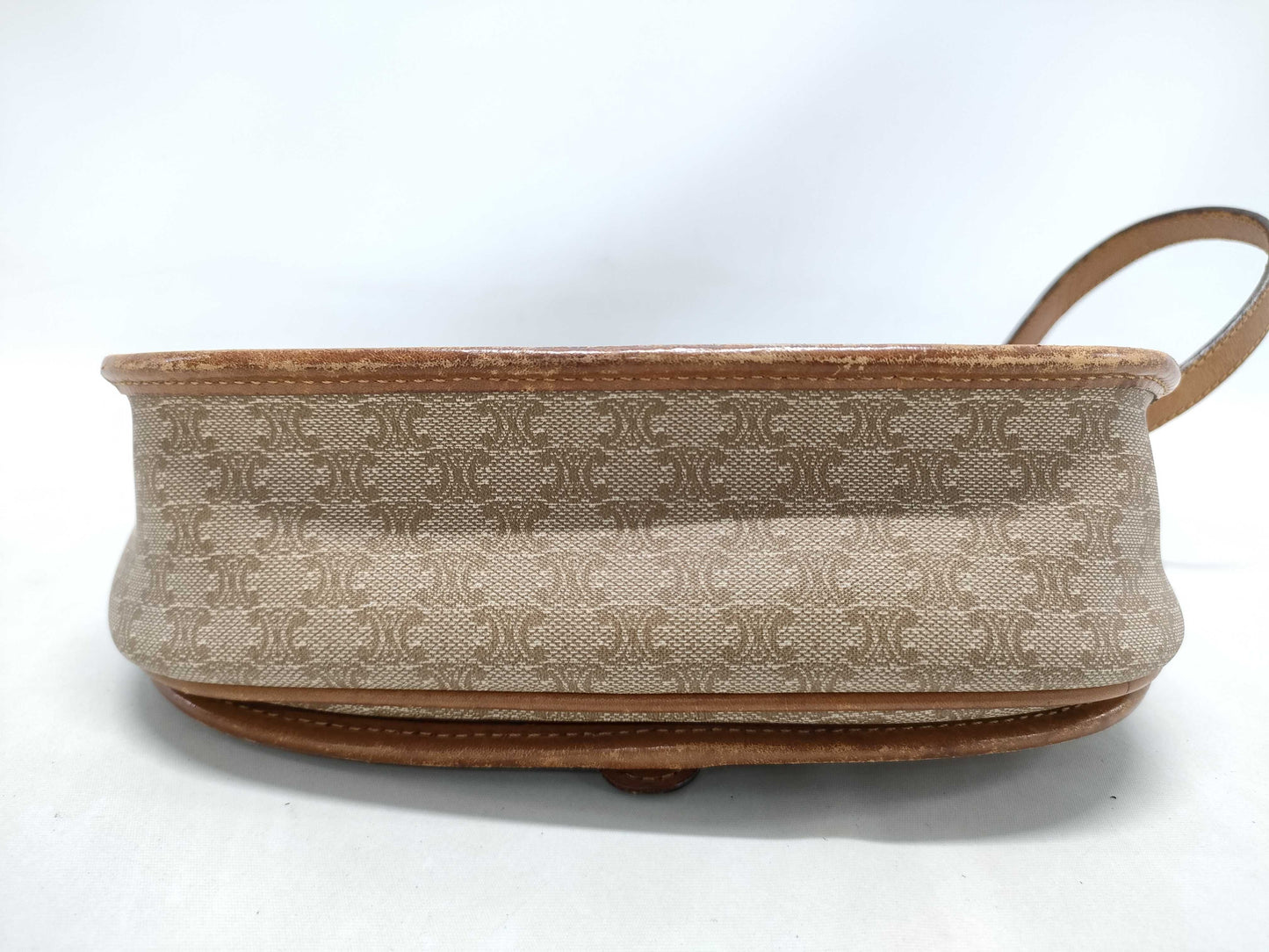 CELINE Macadam PVC Triomphe Shoulder Bag