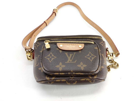LOUIS VUITTON M82335 Monogram Louis Vuitton Monogram Bum Bag IC Chip Shoulder Bag