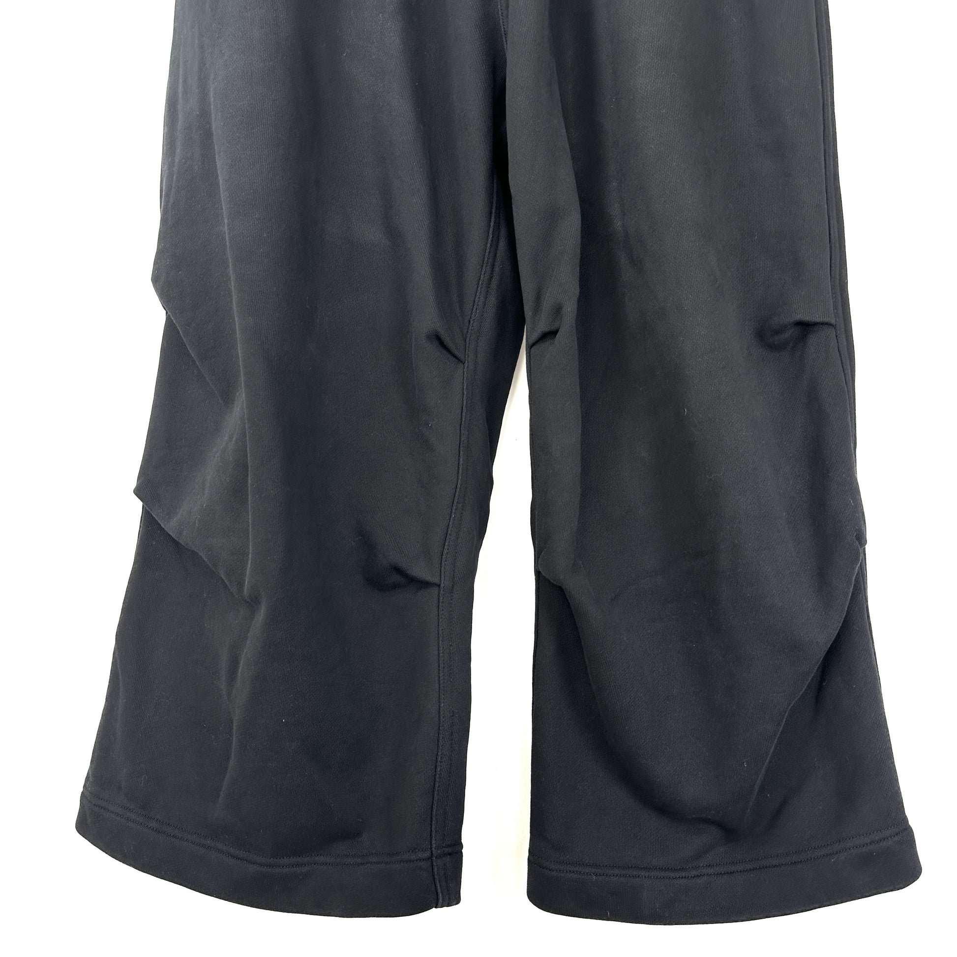BALENCIAGA Layered Sweatpants, Wide Wash, 2021, XS