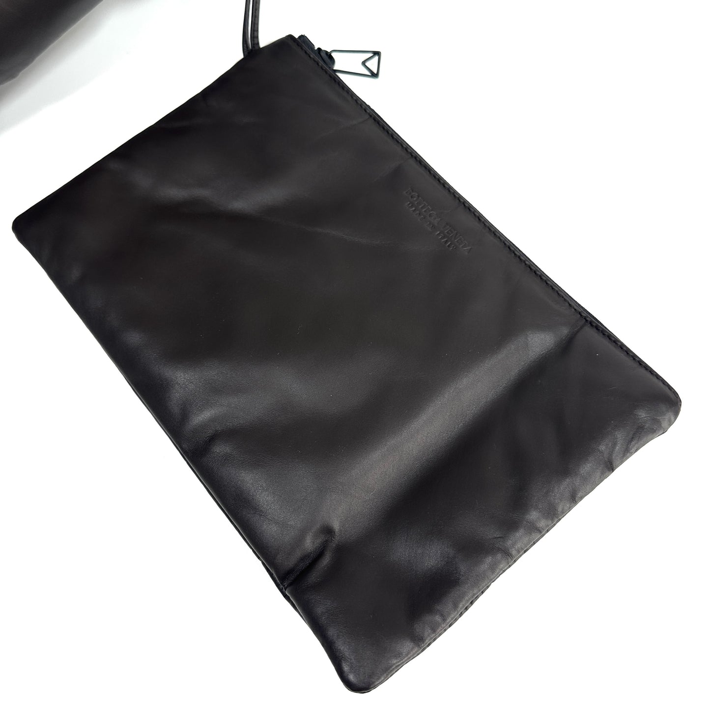 BOTTEGA VENETA Padded Tech Quilted Cassette The Arco Tote Bag Maxi Intrecciato Black Tote Bag