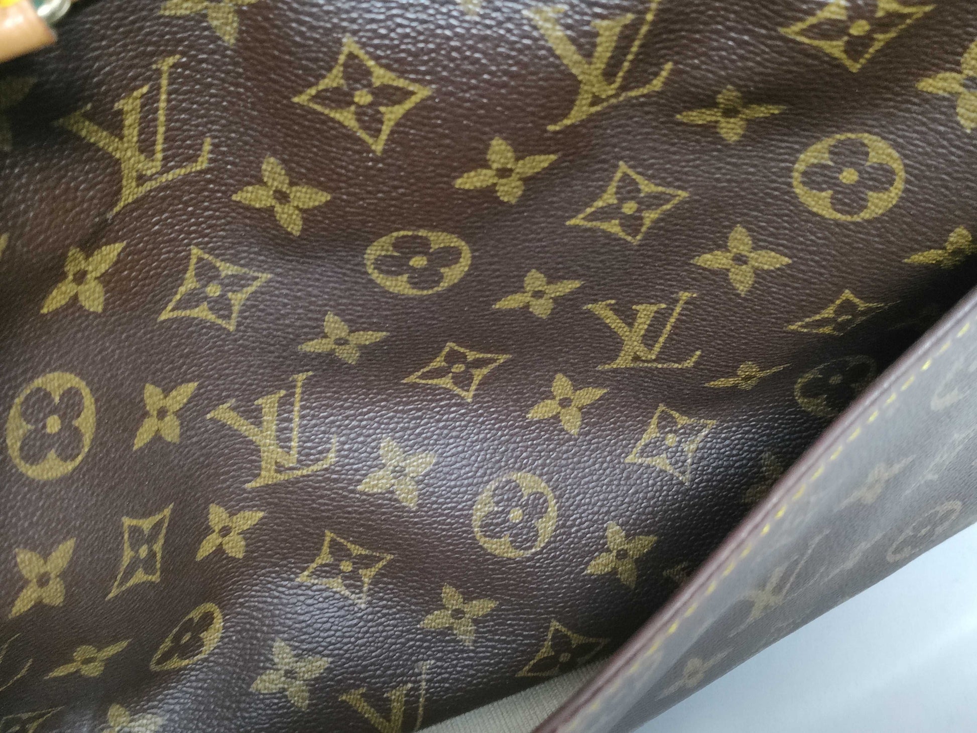 LOUIS VUITTON M47270 Monogram SG-Louis Vuitton Monogram Deauville M47270 VI1922 Brown Handbag