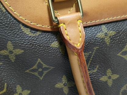 LOUIS VUITTON M47270 Monogram SG-Louis Vuitton Monogram Deauville M47270 VI1922 Brown Handbag