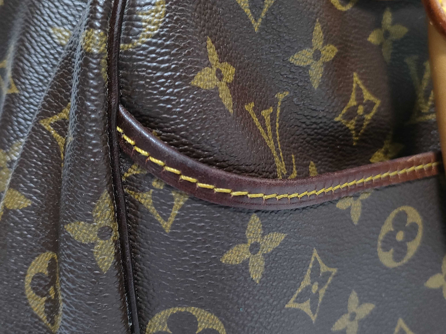 LOUIS VUITTON M47270 Monogram SG-Louis Vuitton Monogram Deauville M47270 VI1922 Brown Handbag