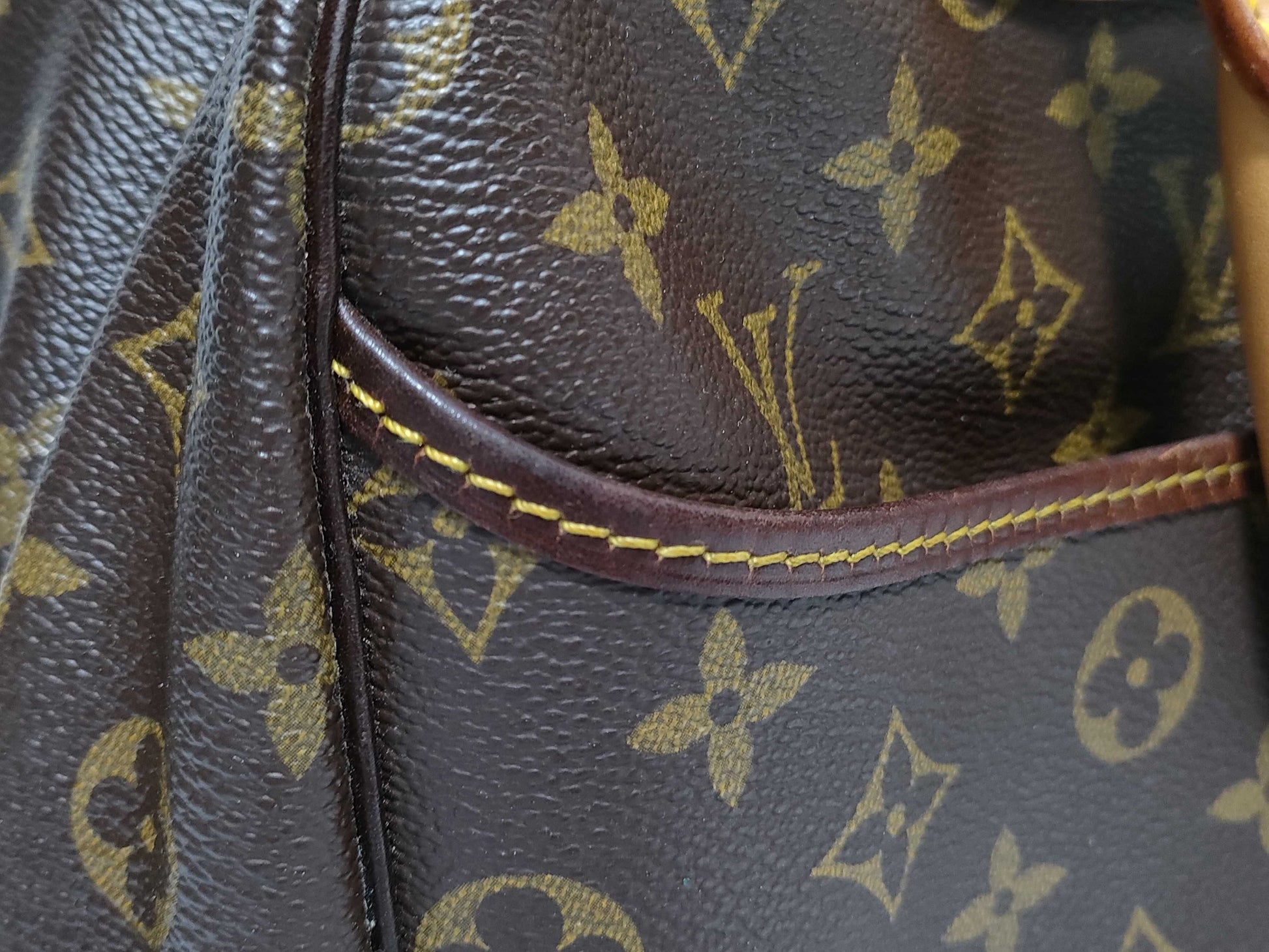 LOUIS VUITTON M47270 Monogram SG-Louis Vuitton Monogram Deauville M47270 VI1922 Brown Handbag