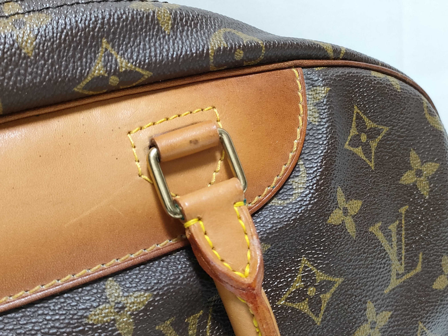 LOUIS VUITTON M47270 Monogram SG-Louis Vuitton Monogram Deauville M47270 VI1922 Brown Handbag