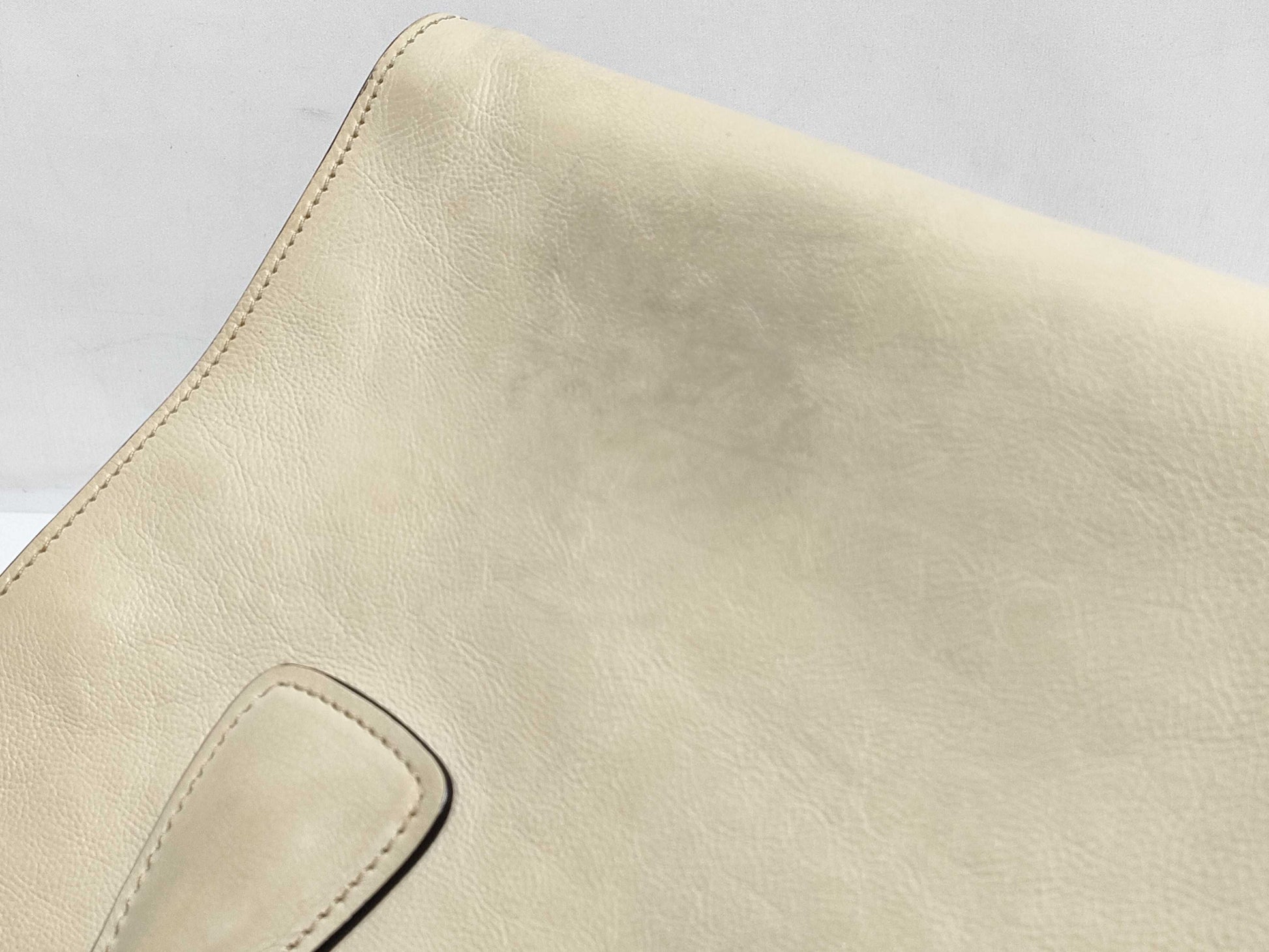 PRADA SG-Prada Leather 2-way Handbag Beige BN2619 Handbag