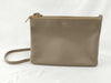 CELINE Trio Leather Shoulder Bag, Beige