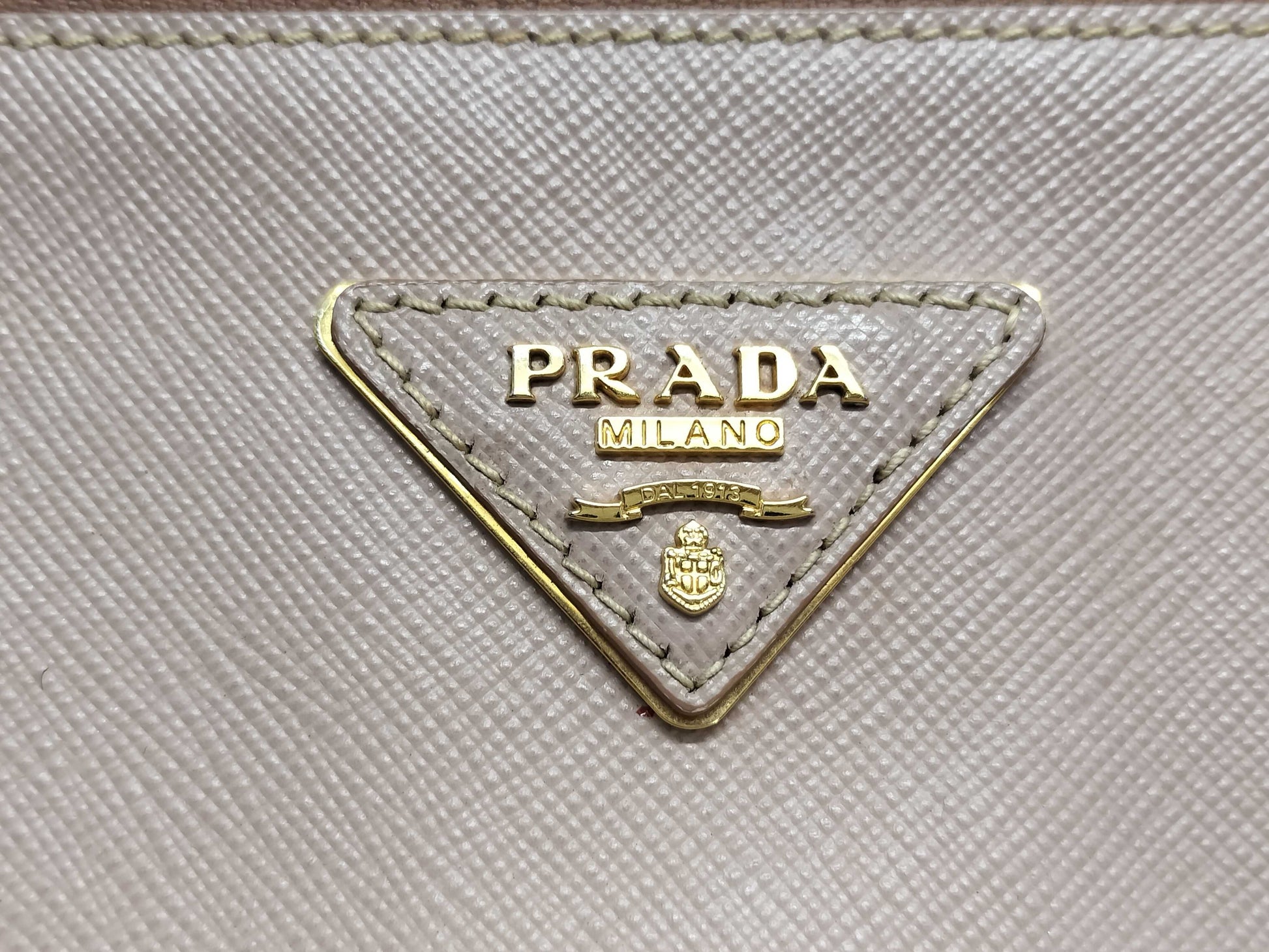 PRADA SG-Prada Saffiano Lux Purple Handbag Leather Pink Handbag