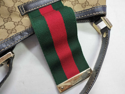 GUCCI GG Canvas SG-Gucci GG Canvas Sherry Line Shoulder Bag Beige 233608 Shoulder Bag