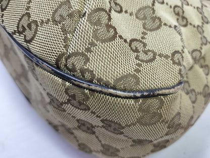 GUCCI GG Canvas SG-Gucci GG Canvas Sherry Line Shoulder Bag Beige 233608 Shoulder Bag