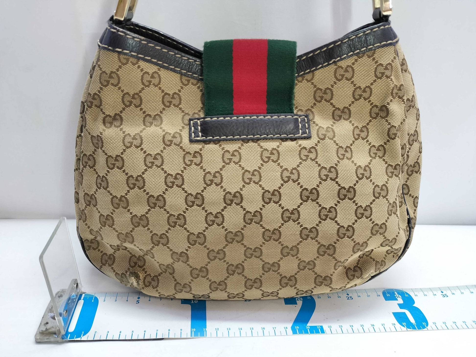 GUCCI GG Canvas SG-Gucci GG Canvas Sherry Line Shoulder Bag Beige 233608 Shoulder Bag