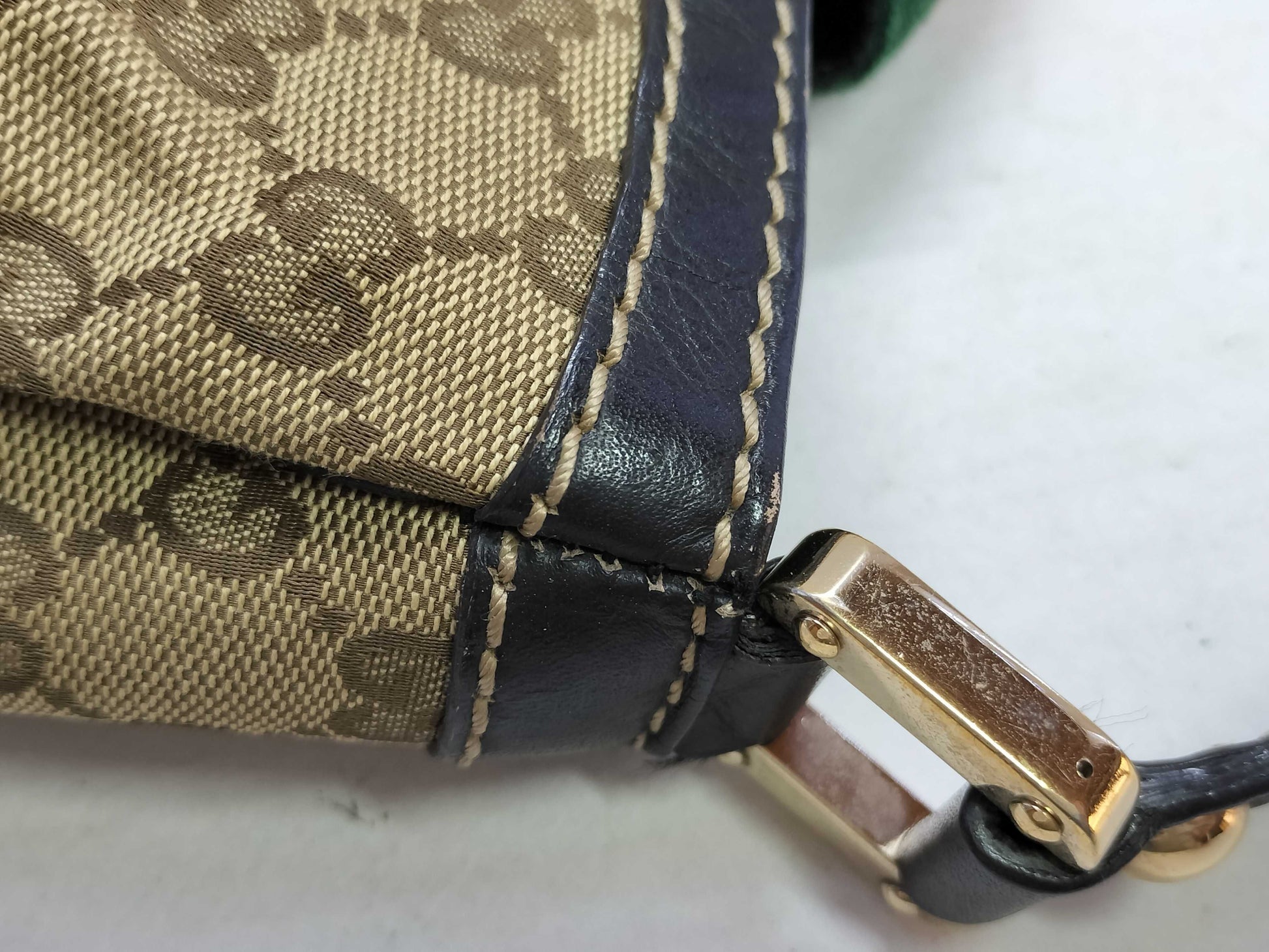 GUCCI GG Canvas SG-Gucci GG Canvas Sherry Line Shoulder Bag Beige 233608 Shoulder Bag