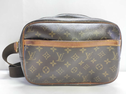 LOUIS VUITTON Monogram PH-Louis Vuitton Monogram Reporter Shoulder Bag 26cm