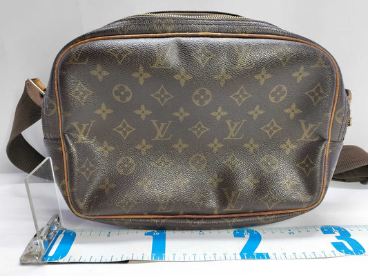 LOUIS VUITTON Monogram PH-Louis Vuitton Monogram Reporter Shoulder Bag 26cm