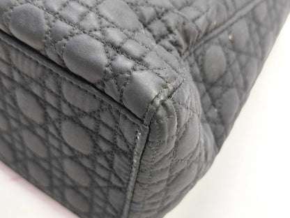 Dior Lady Dior PH-Lady Dior Cotton Hand Bag 23cm