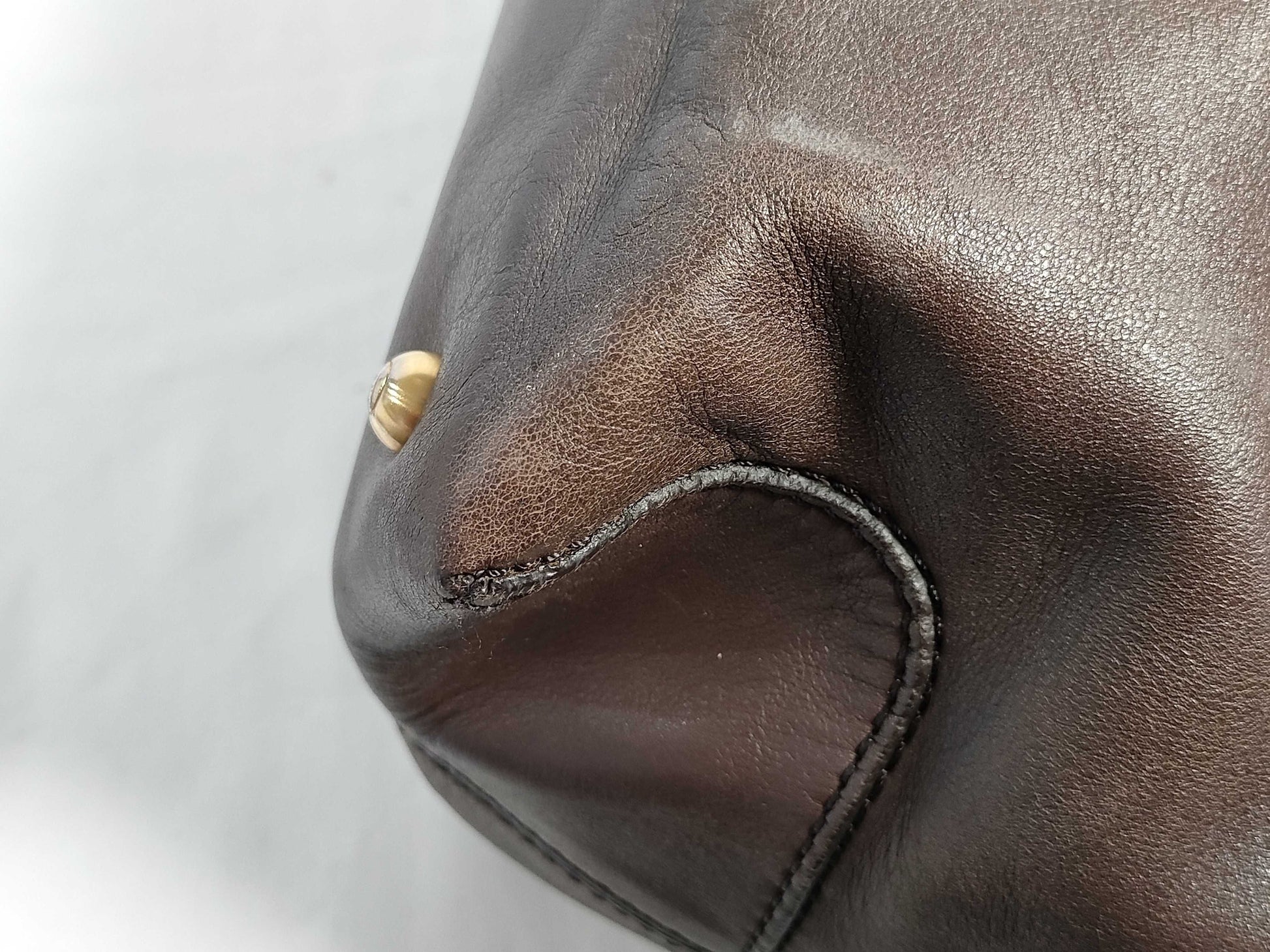 TOD'S SG-Tods leather tote brown tote bag