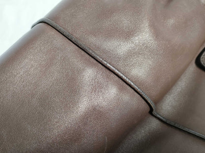 TOD'S SG-Tods leather tote brown tote bag