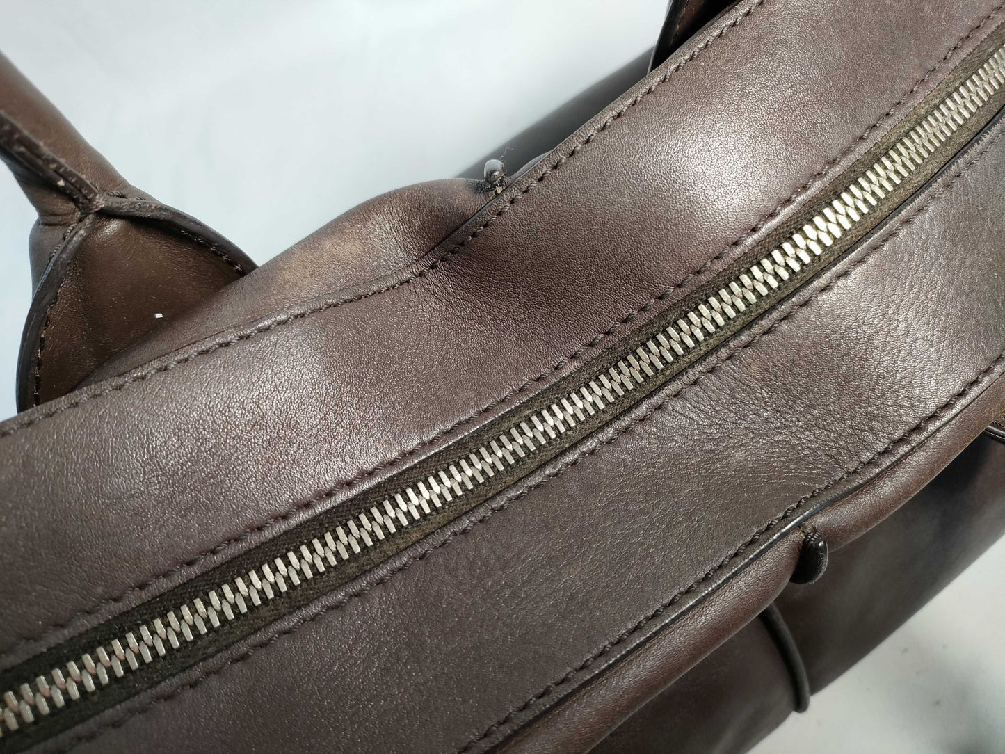 TOD'S SG-Tods leather tote brown tote bag