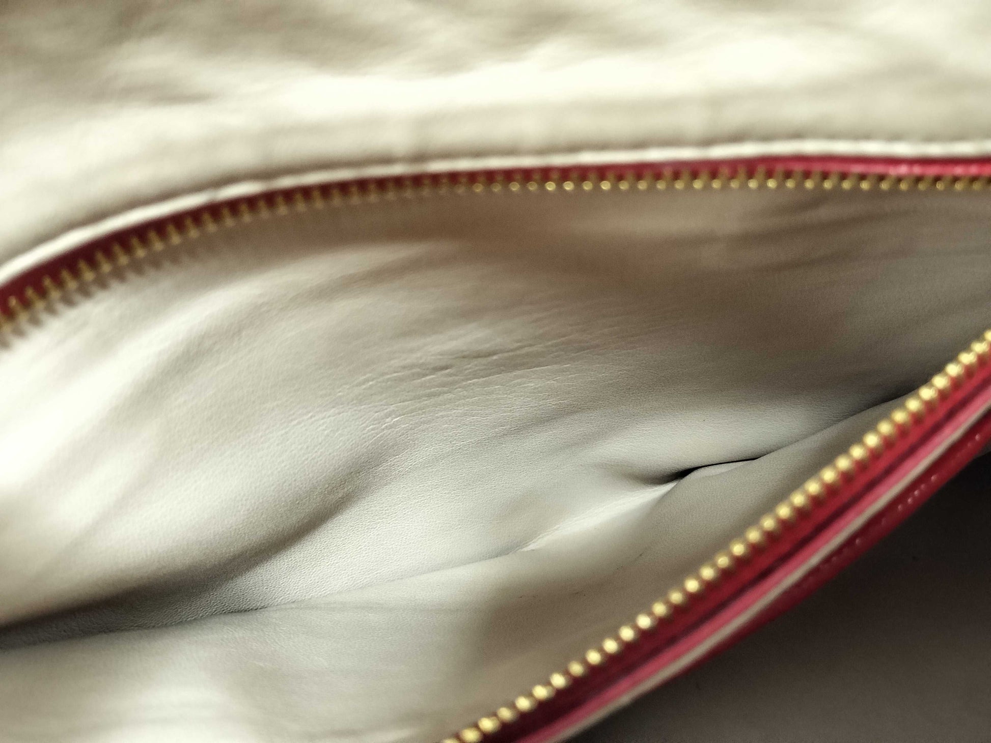 PRADA ID-Prada Patent Leather Red Saffiano Lux 30cm #180 Hand Bags GHW Handbag