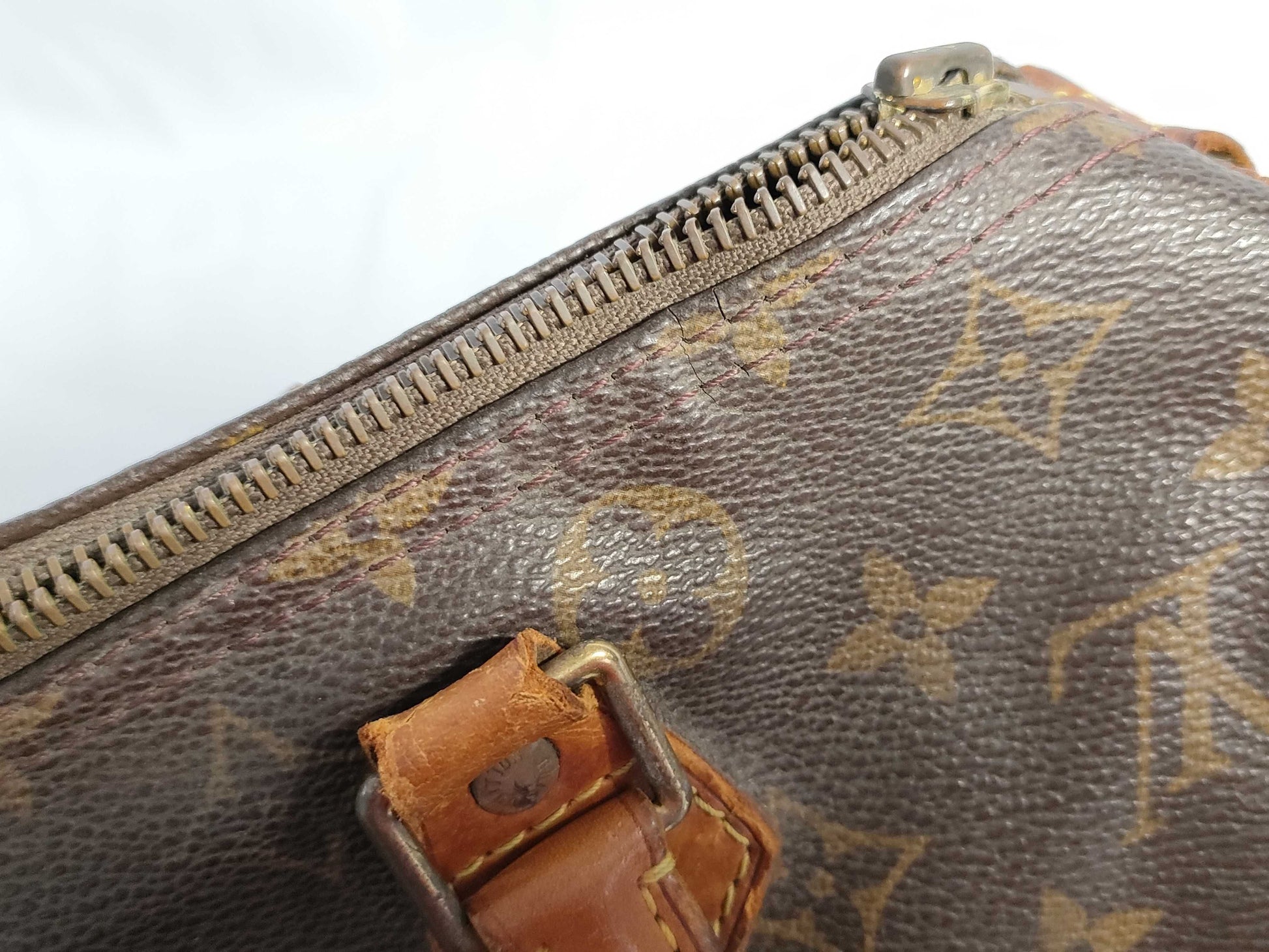 LOUIS VUITTON M41526 Monogram Louis Vuitton Monogram Speedy 30 M41526 SP0906 Brown Handbag