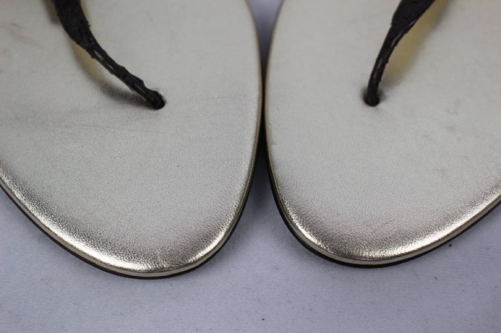Roger Vivier Python Sandals Size 36