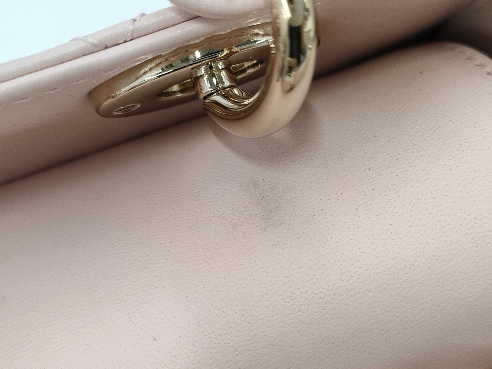 Dior My Lady Dior Small Rose Powder Lambskin Handbag M0538ONGE413