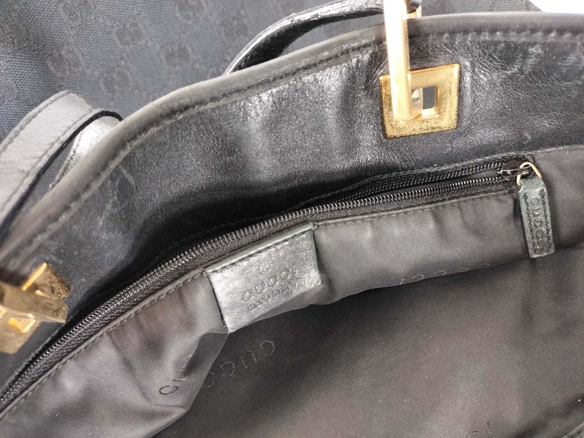 GUCCI GG Canvas Tote Bag