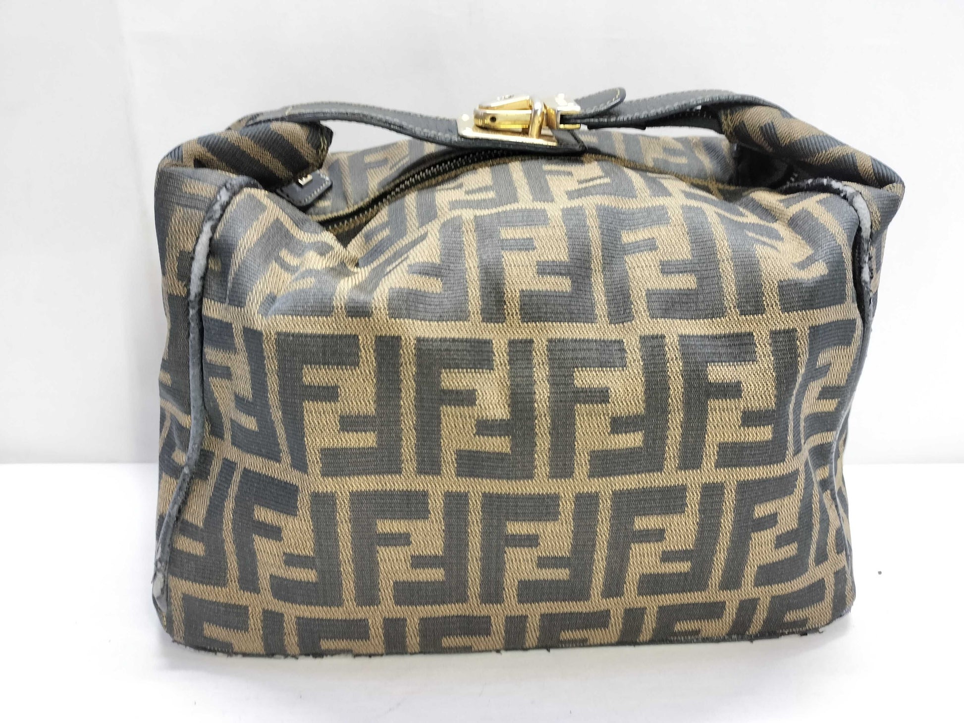 FENDI Zucca pattern handbag/vanity bag