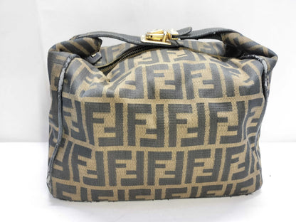 FENDI Zucca pattern handbag/vanity bag