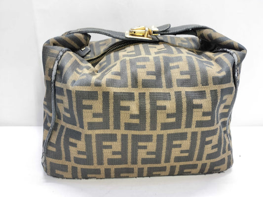 FENDI Zucca pattern handbag/vanity bag