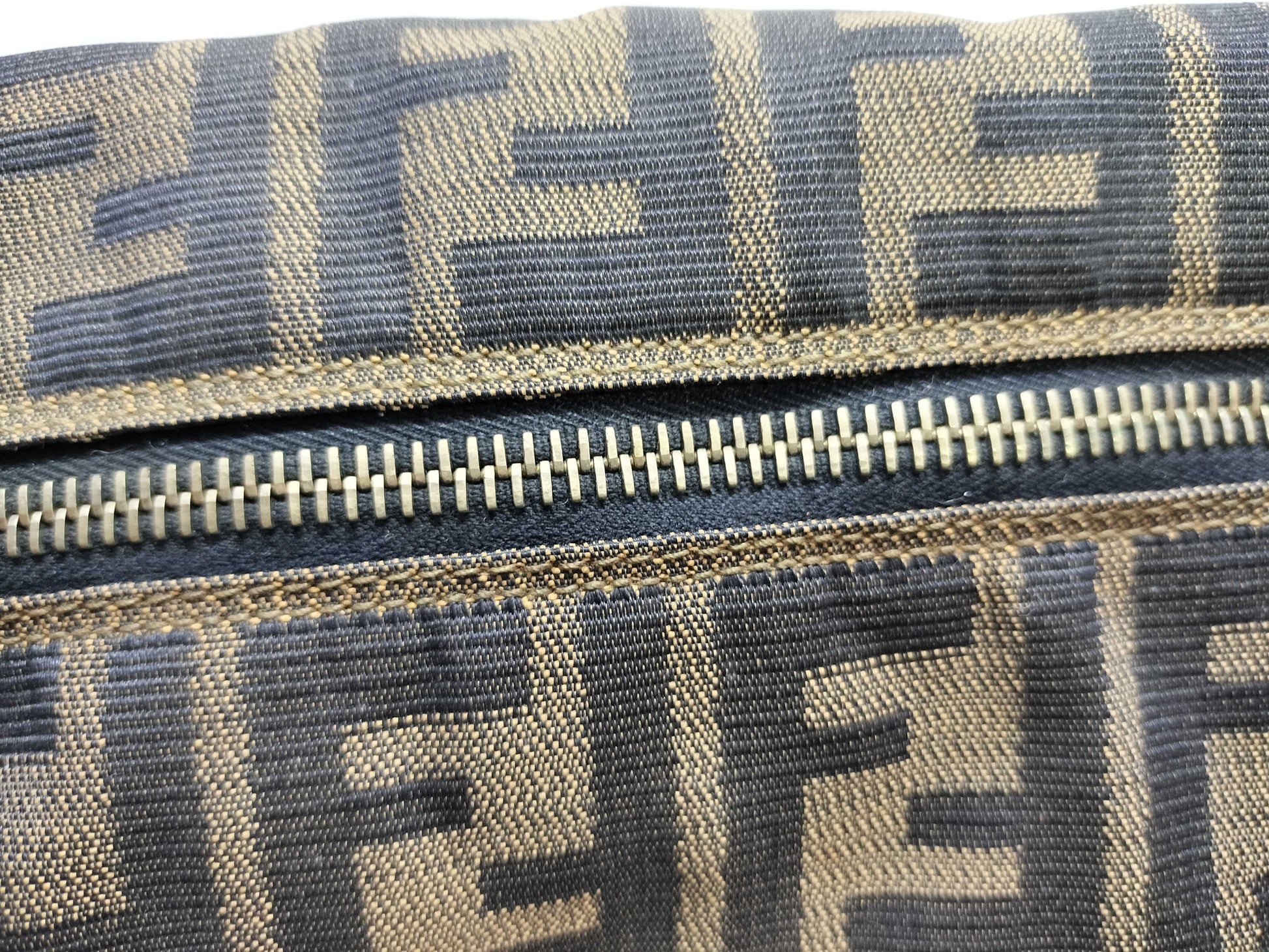 FENDI Zucca pattern handbag/vanity bag