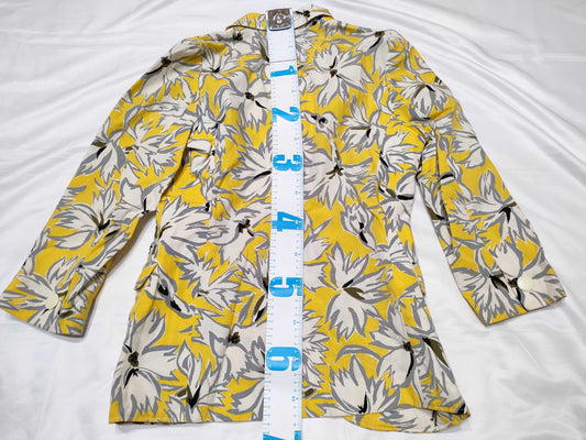 Dior Christian Dior M Yellow All-Over Print Jacket Dior Jacket