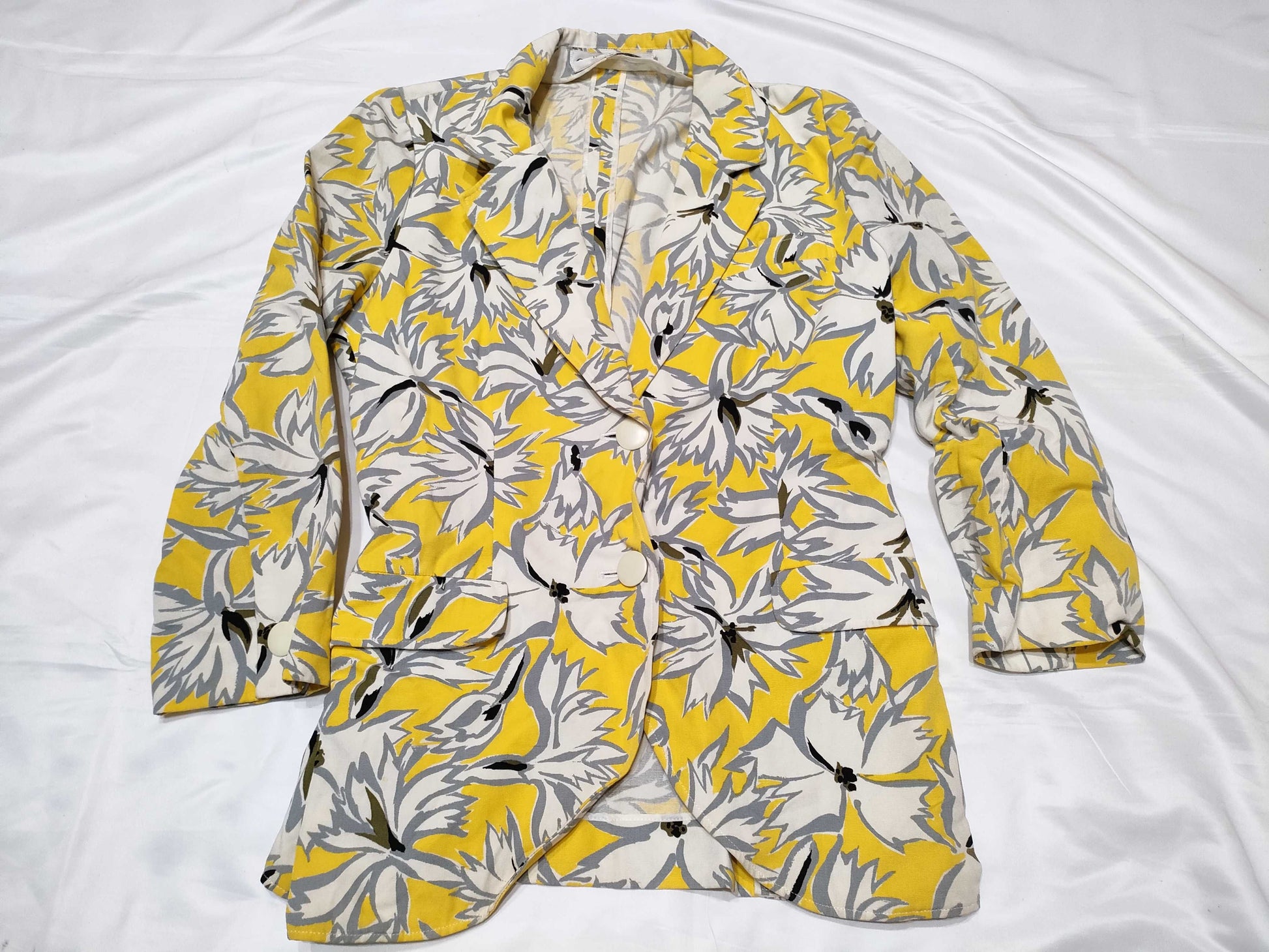 Dior Christian Dior M Yellow All-Over Print Jacket Dior Jacket