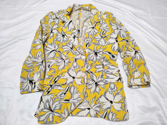 Dior Christian Dior M Yellow All-Over Print Jacket Dior Jacket
