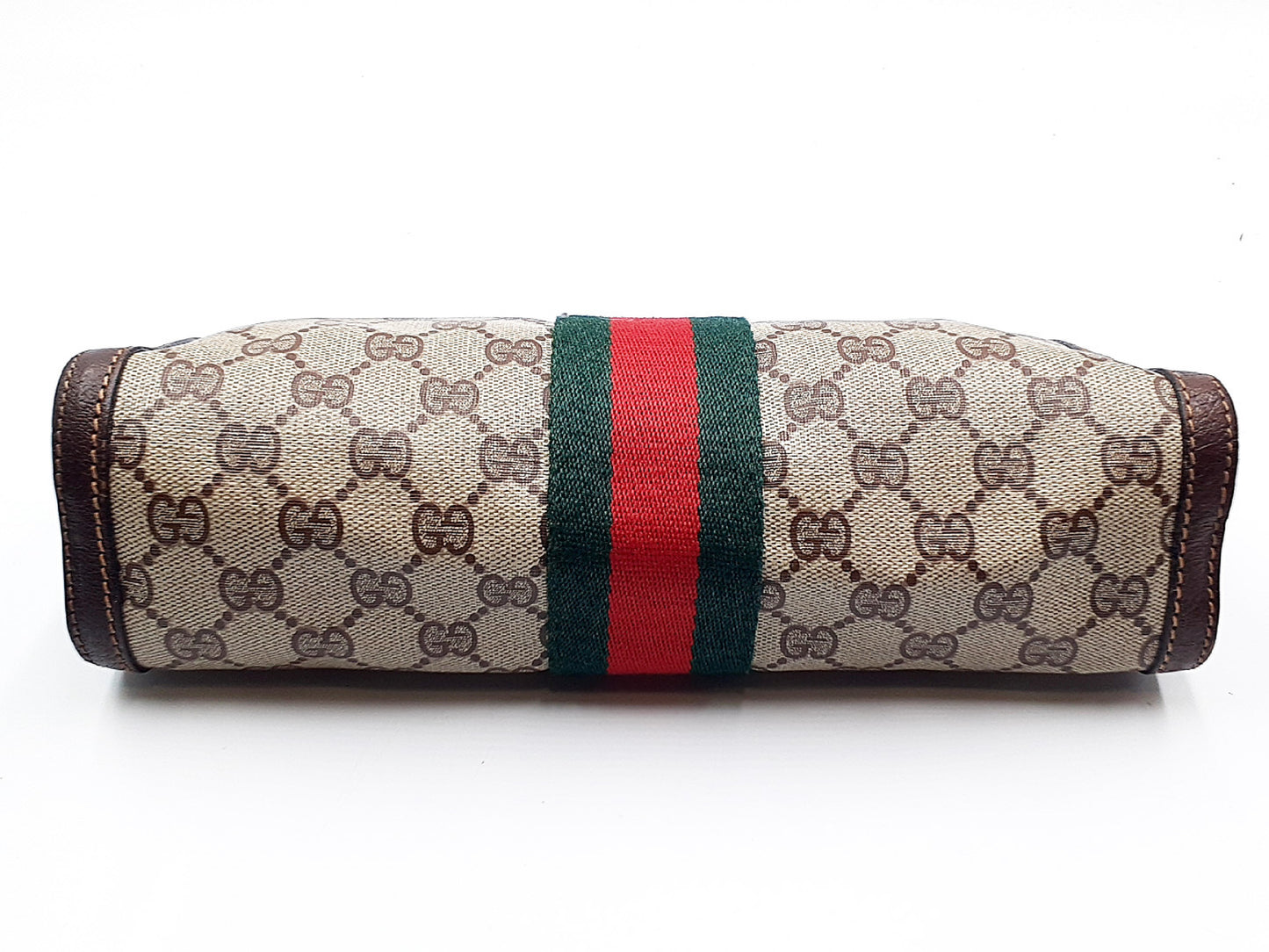 GUCCI 4-piece set: GG Supreme Sherry Line leather tote bag, clutch bag, and tote bag