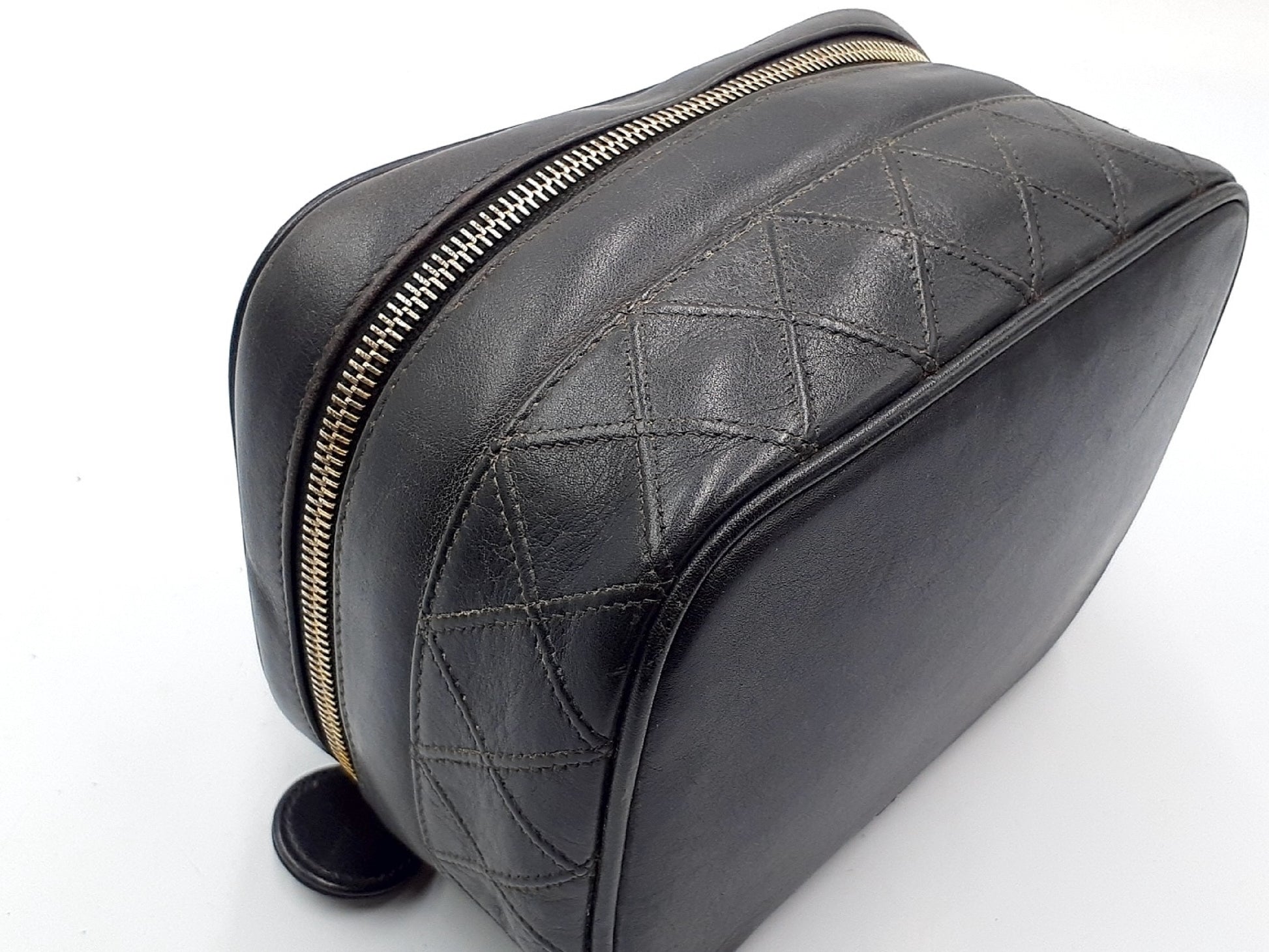 CHANEL Lambskin Picolore Wild Stitch Vanity Bag