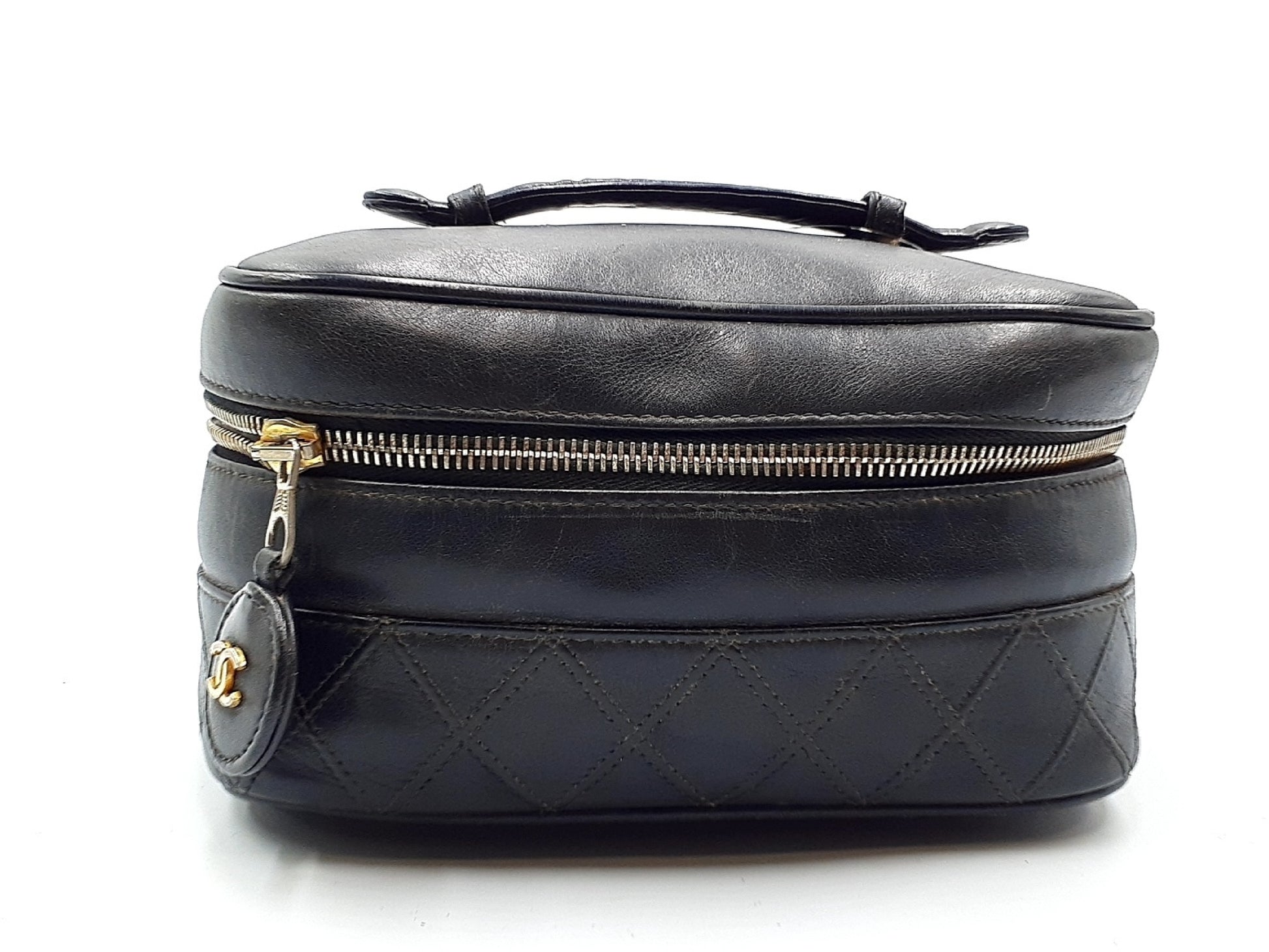 CHANEL Lambskin Picolore Wild Stitch Vanity Bag