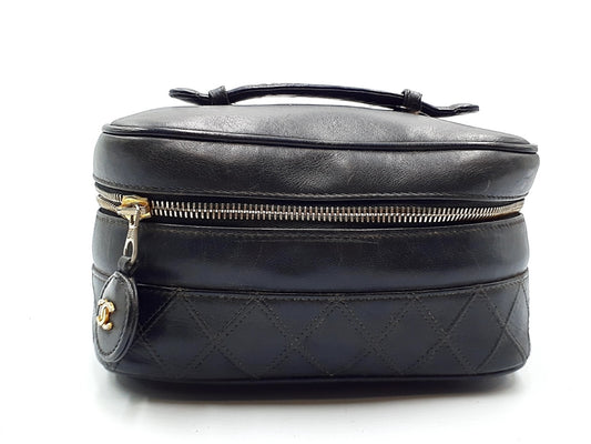 CHANEL Lambskin Picolore Wild Stitch Vanity Bag